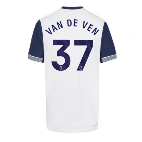 Dres Tottenham Hotspur Micky van de Ven #37 Domaci 2024-25 Kratak Rukav